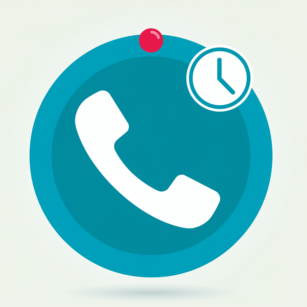 Notification icon showing missed call capture